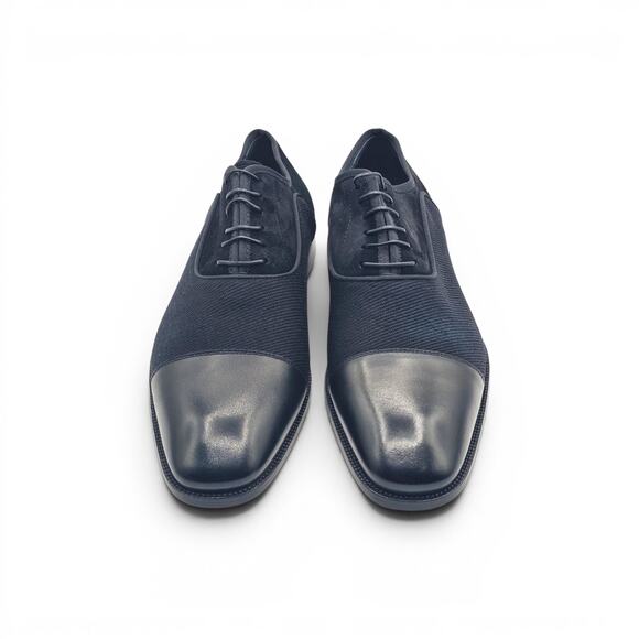Christian Louboutin Greggo Leather Mix Media Oxford Shoes Black EU 43 US 10 main image 7